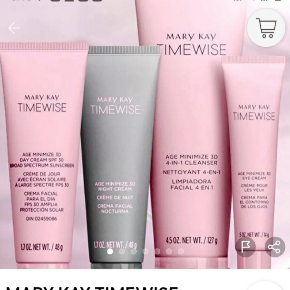 mary kay age mimimize time wise set
